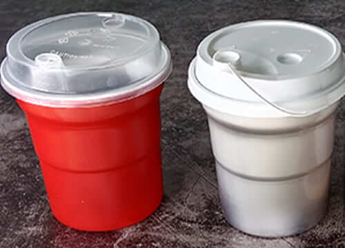 Aluminum Cups with Lid