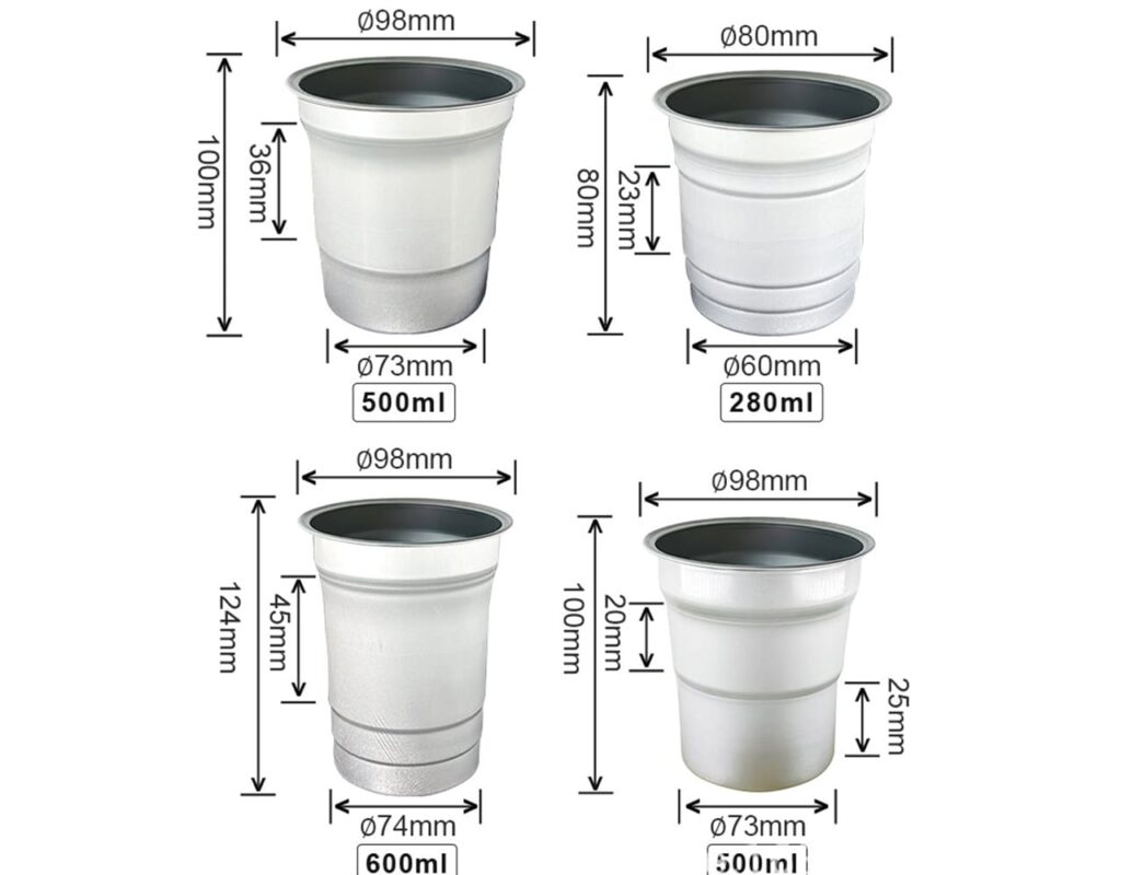 Aluminum Cup Specifications