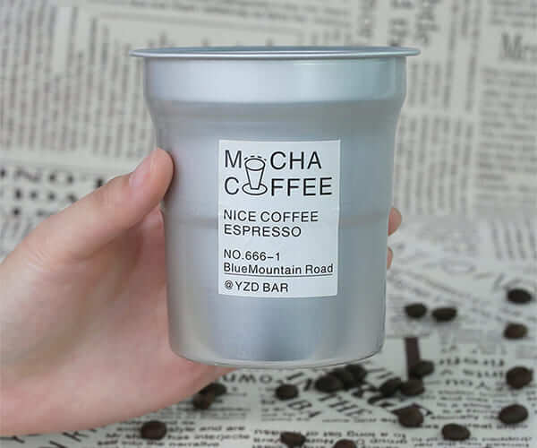 custom aluminum coffee cups
