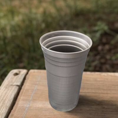 32oz aluminum cups for camping